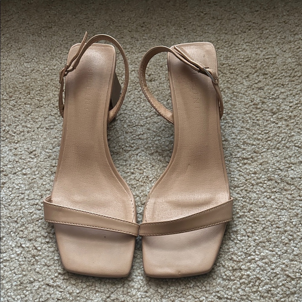 Billini Nude Strappy Heels